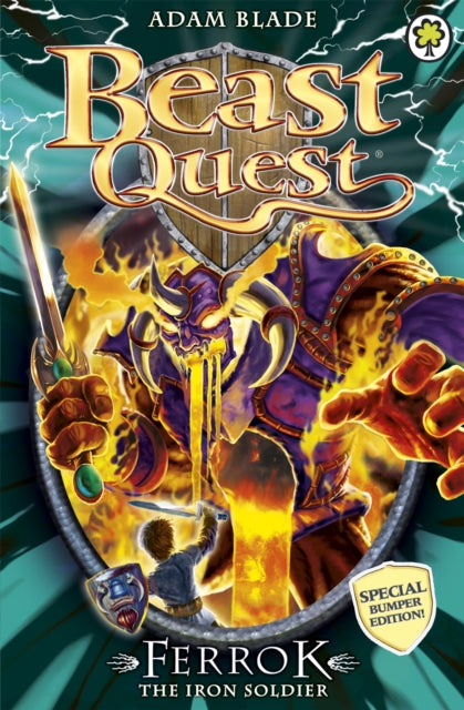 Book cover of: Beast Quest: Ferrok the Iron Soldier