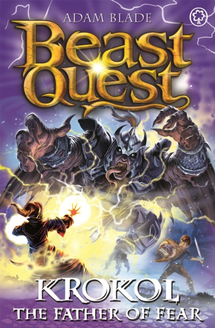 Book cover of: Beast Quest: Krokol the Father of Fear. By: Adam Blade