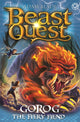 Book cover of: Beast Quest: Gorog the Fiery Fiend. By: Adam Blade