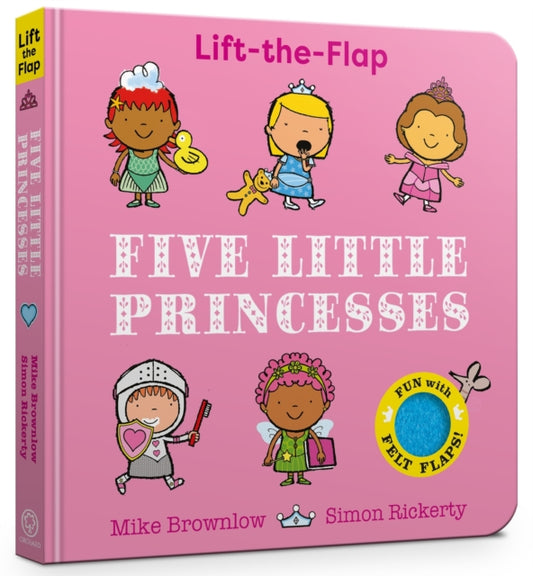 Five Little Princesses, Lift-the-Flap 9781408370698 Michael Brownlow