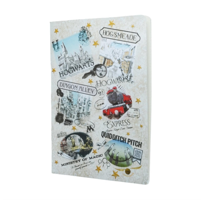 The Wizarding World (Harry Potter Collection) A4 Lined Cahier