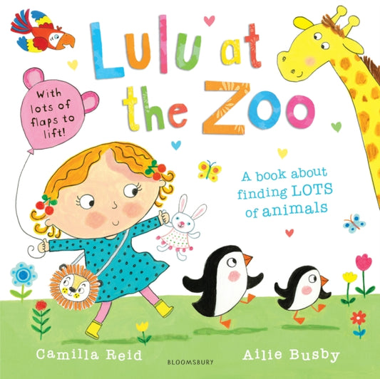 Book cover of: Lulu at the Zoo. By: Camilla Reid