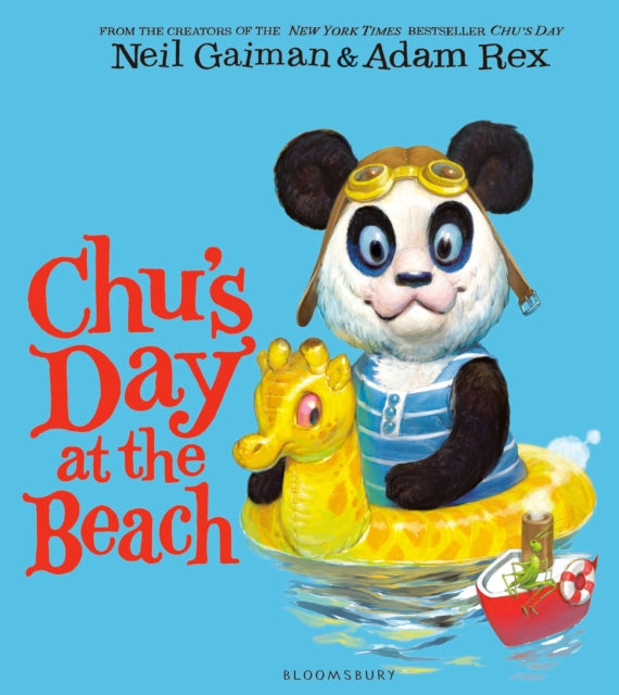 Book cover of: Chu's Day at the Beach. By: Neil Gaiman