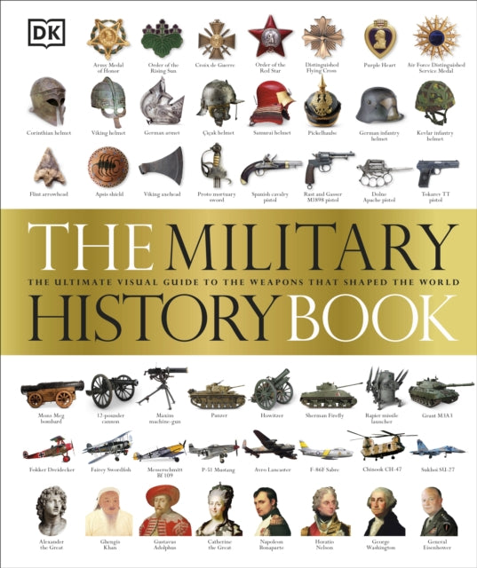 Military History Book, The Ultimate Visual Guide to the Weapons that Shaped the World 9781409383444 DK Publishing