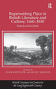 Book cover of: Representing Place in British Literature and Culture, 1660-1830. By: Juliet Shields