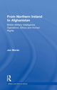 Book cover of: From Northern Ireland to Afghanistan. By: Jon Moran