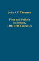 Book cover of: Piety and Politics in Britain, 14th–15th Centuries. By: Graeme Small