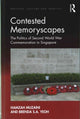 Book cover of: Contested Memoryscapes. By: Hamzah Muzaini