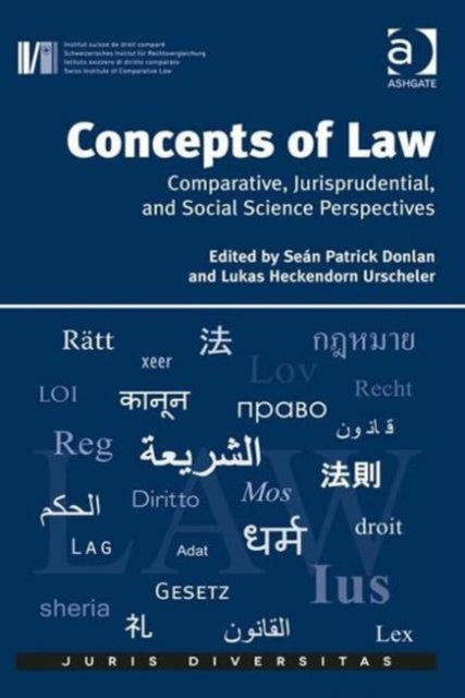 Book cover of: Concepts of Law. By: Seán Patrick Donlan