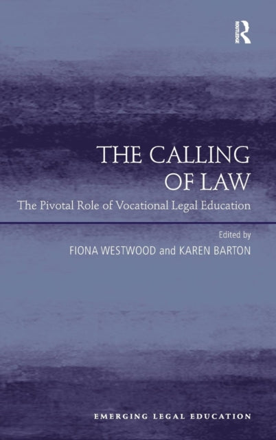 Book cover of: Calling of Law. By: Karen Barton