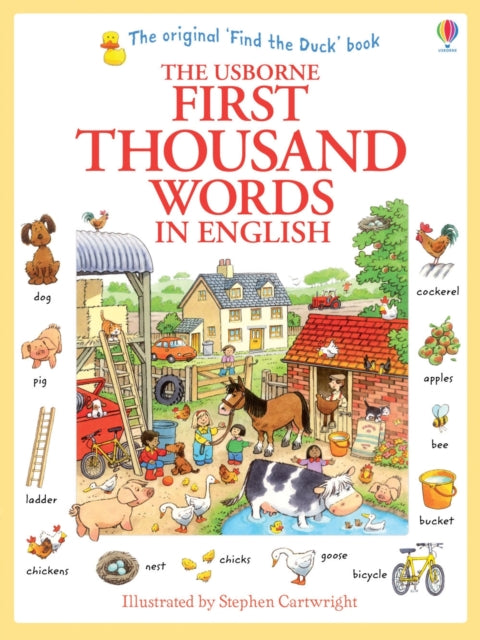 First Thousand Words in English 9781409562894 Heather Amery