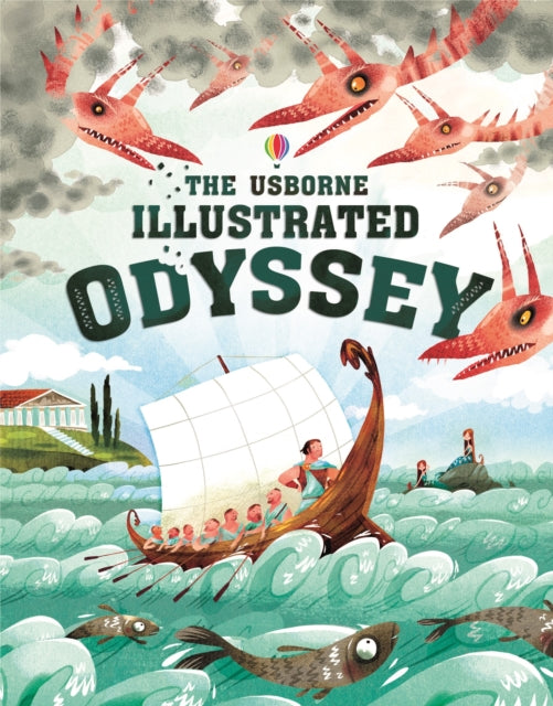 Book cover of: Usborne Illustrated Odyssey. By: HOMER