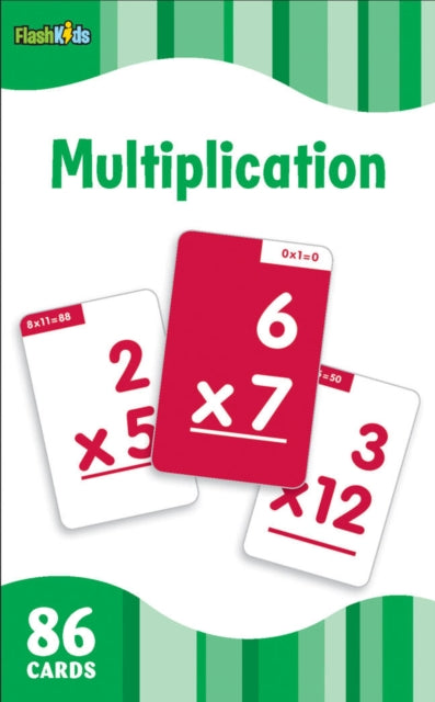 Book cover of: Multiplication (Flash Kids Flash Cards). By: Flash Kids Editors
