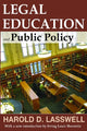 Book cover of: Legal Education and Public Policy. By: Harold Dwight Lasswell