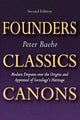 Book cover of: Founders, Classics, Canons. By: Peter Baehr