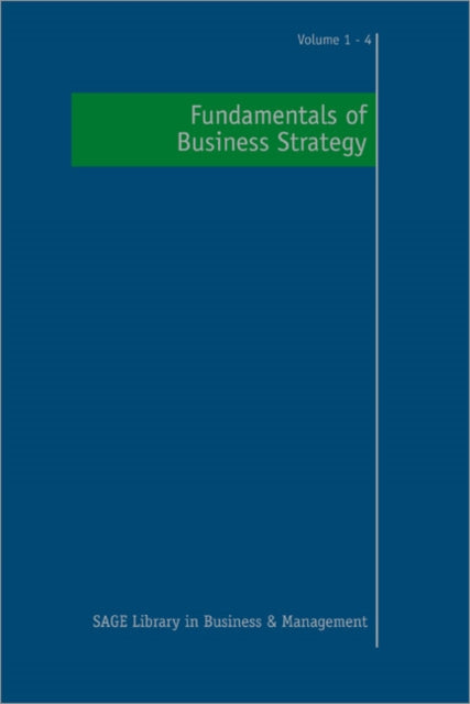 Book cover of: Fundamentals of Business Strategy