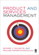 Book cover of: Product and Services Management. By: George J Avlonitis