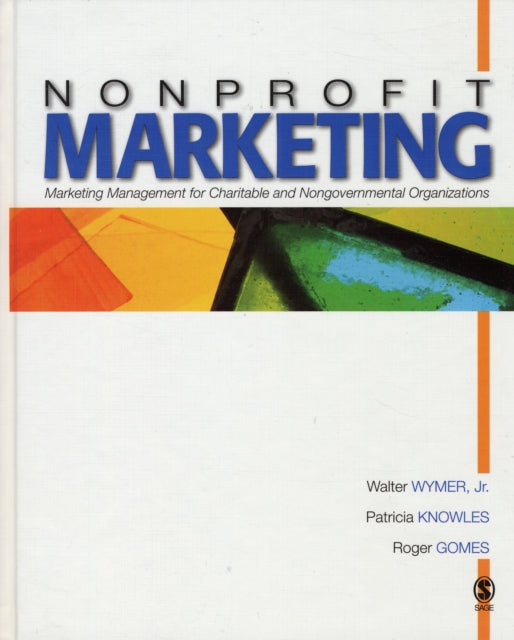 Book cover of: Nonprofit Marketing. By: Walter Wymer