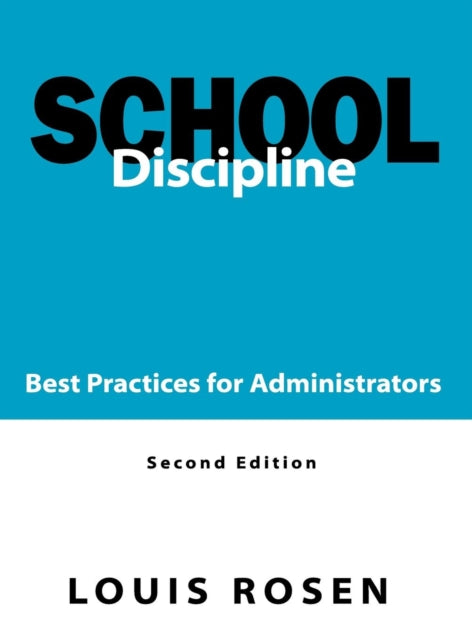 Book cover of: School Discipline. By: Louis Rosen