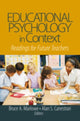 Book cover of: Educational Psychology in Context