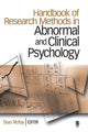 Book cover of: Handbook of Research Methods in Abnormal and Clinical Psychology. By: Dean McKay