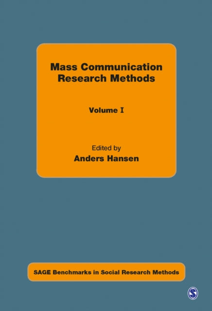 Book cover of: Mass Communication Research Methods