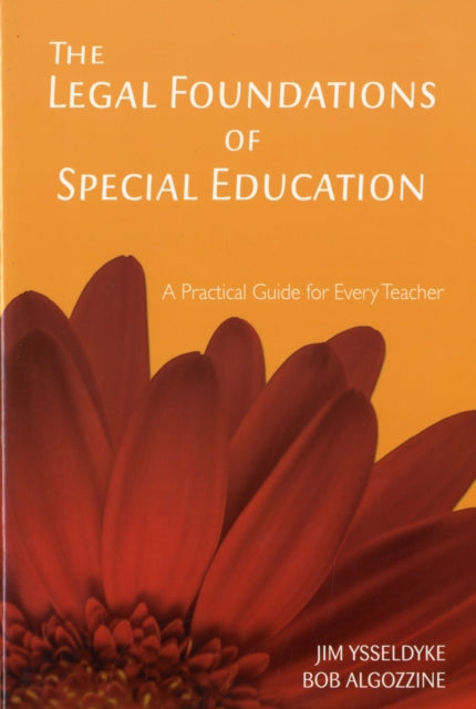 Book cover of: Legal Foundations of Special Education. By: James E. Ysseldyke