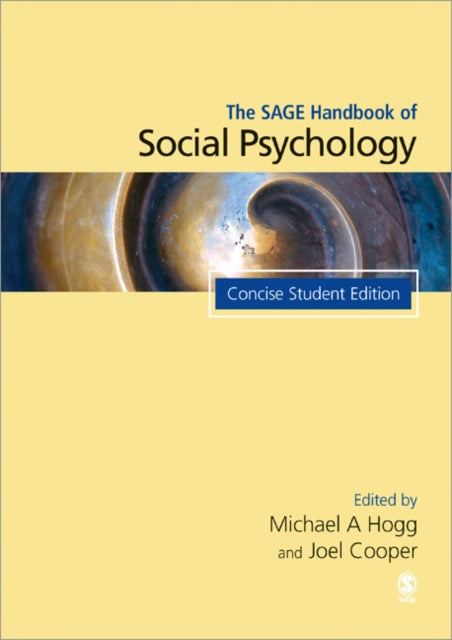 Book cover of: SAGE Handbook of Social Psychology