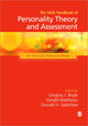 Book cover of: SAGE Handbook of Personality Theory and Assessment