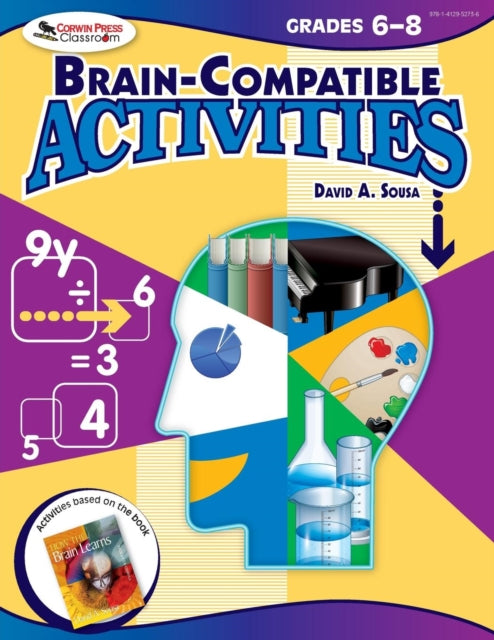 Book cover of: Brain-Compatible Activities, Grades 6-8. By: David A. Sousa
