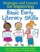 Book cover of: Strategies and Lessons for Improving Basic Early Literacy Skills. By: Robert Algozzine