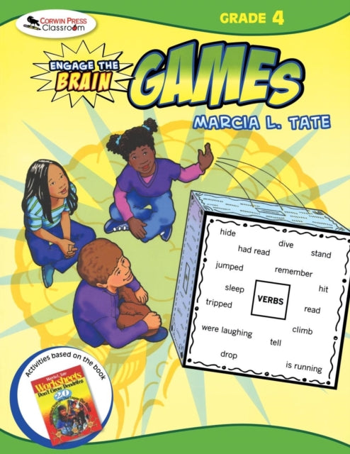 Book cover of: Engage the Brain: Games, Grade Four. By: Marcia L. Tate