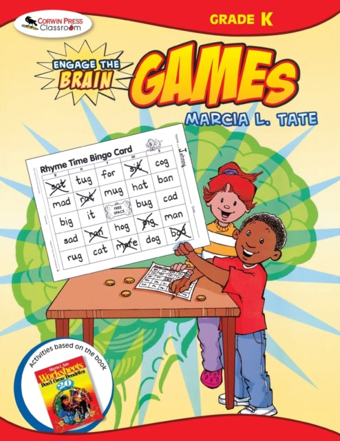 Book cover of: Engage the Brain: Games, Kindergarten. By: Marcia L. Tate