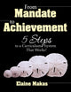 Book cover of: From Mandate to Achievement