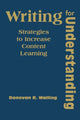 Book cover of: Writing for Understanding. By: Donovan R. Walling