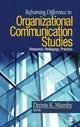 Book cover of: Reframing Difference in Organizational Communication Studies