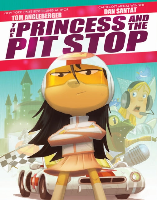 Book cover of: Princess and the Pit Stop. By: Tom Angleberger