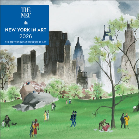 Book cover of: New York in Art 2026 Mini Wall Calendar