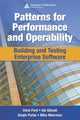 Book cover of: Patterns for Performance and Operability. By: Chris Ford