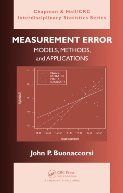 Book cover of: Measurement Error. By: John P. Buonaccorsi