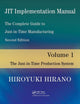 Book cover of: JIT Implementation Manual -- The Complete Guide to Just-In-Time Manufacturing