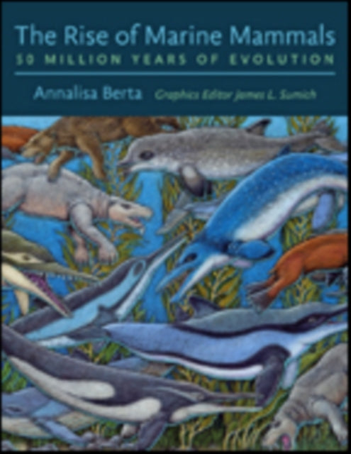 Book cover of: Rise of Marine Mammals. By: Annalisa Berta