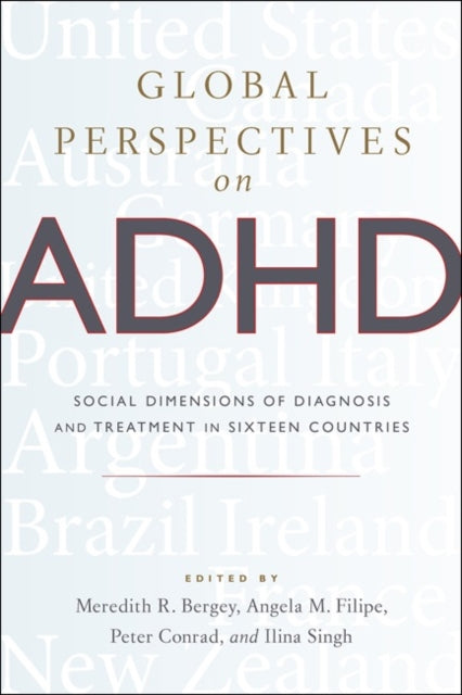 Book cover of: Global Perspectives on ADHD. By: Meredith R. Bergey