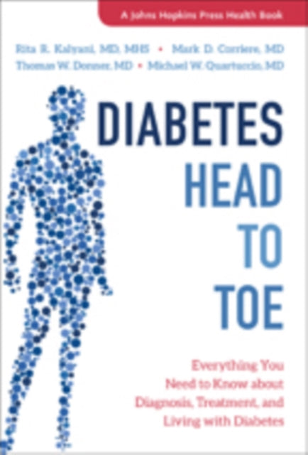 Book cover of: Diabetes Head to Toe. By: Rita Rastogi Kalyani