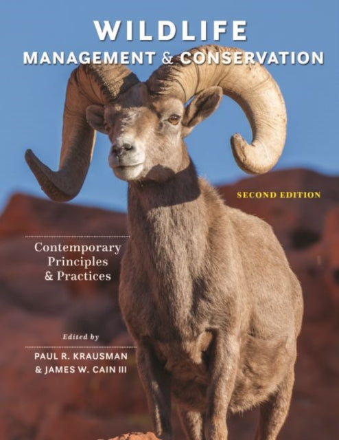 Book cover of: Wildlife Management and Conservation. By: Paul R. Krausman