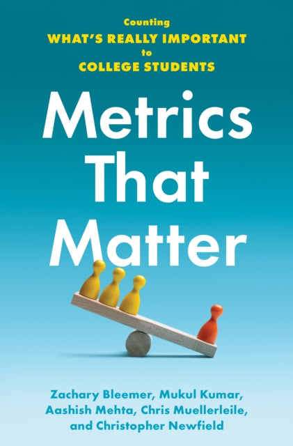 Book cover of: Metrics That Matter. By: Zachary Bleemer