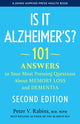Book cover of: Is It Alzheimer's?