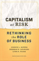Book cover of: Capitalism at Risk. By: Joseph L. Bower