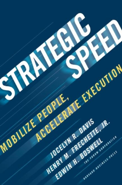Book cover of: Strategic Speed. By: Jocelyn R. Davis