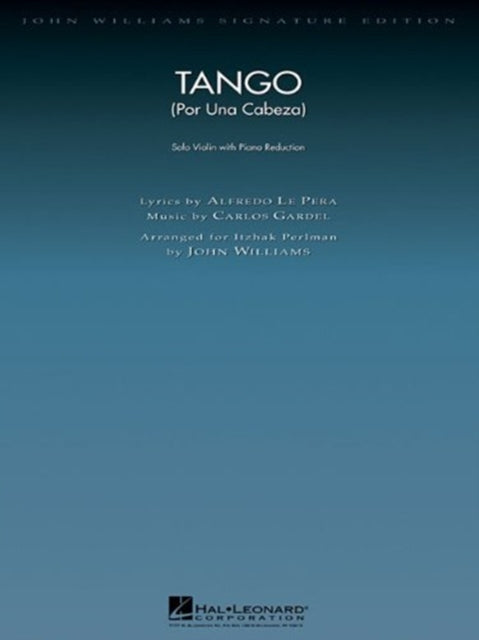 Book cover of: Tango (Por Una Cabeza) (violin/piano)